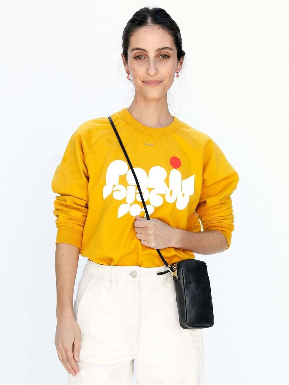 CLARE V. Poche Sportif Crossbody Bag